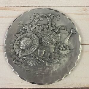 The Forge Williamsburg VA Gardening Trinket Plate Hand Hammered